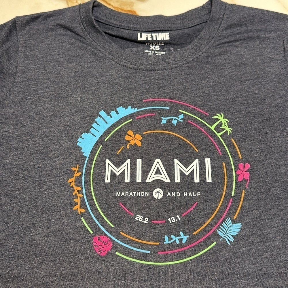 LIFETIME MIAMI marathon shirt - Picture 2 of 4